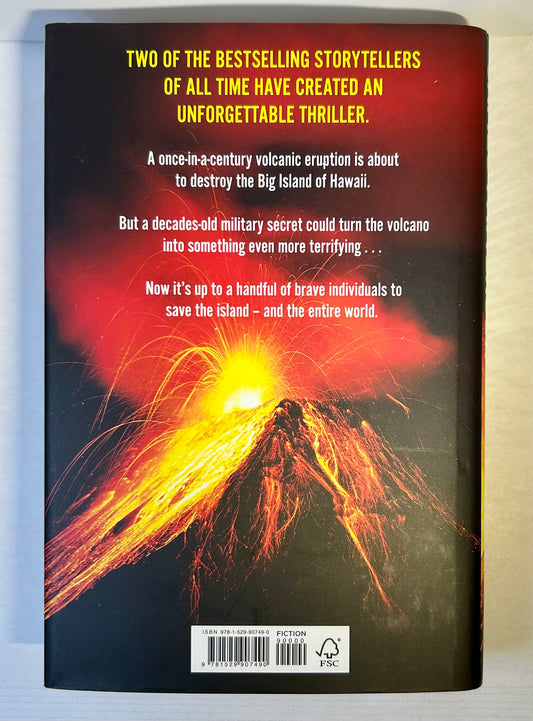 Eruption - Michael Crichton / James Patterson - First UK edition