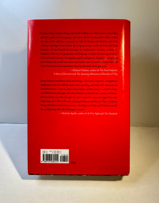 Lisey's Story - Stephen King - First US Edition