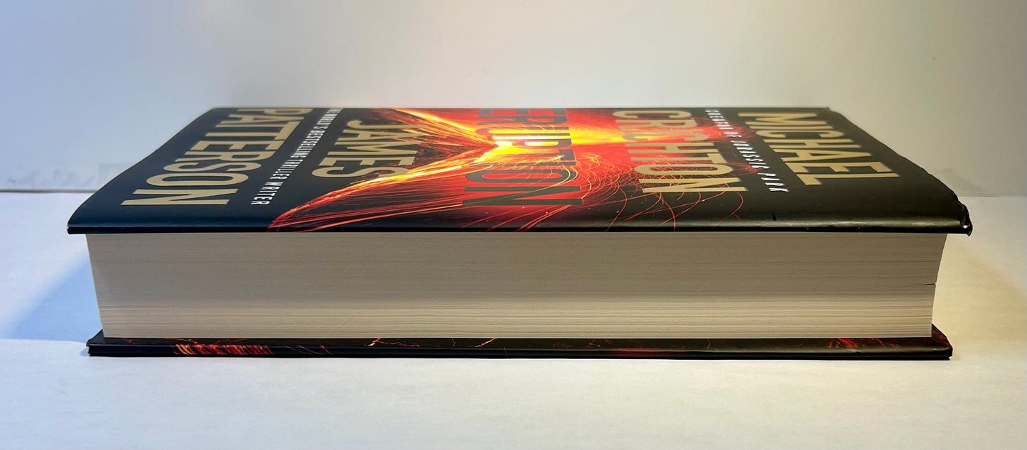 Eruption - Michael Crichton / James Patterson - First UK edition