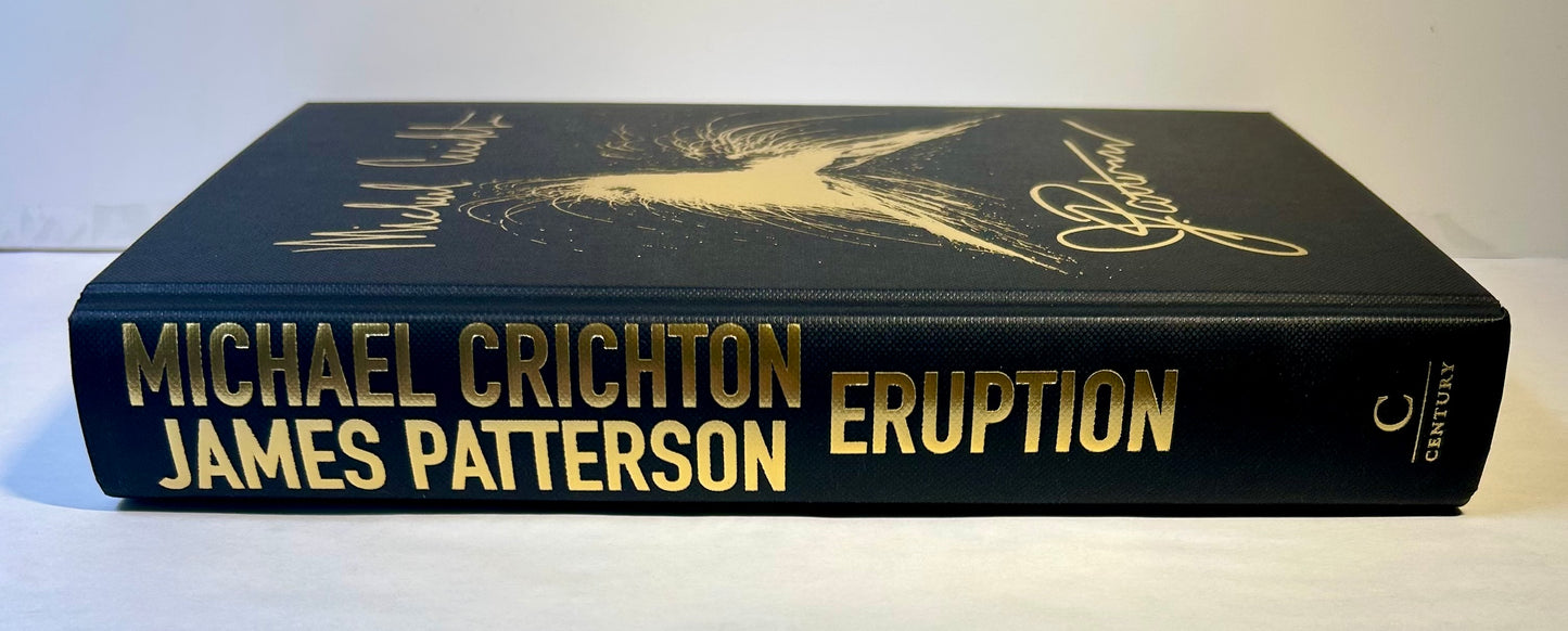 Eruption - Michael Crichton / James Patterson - First UK edition