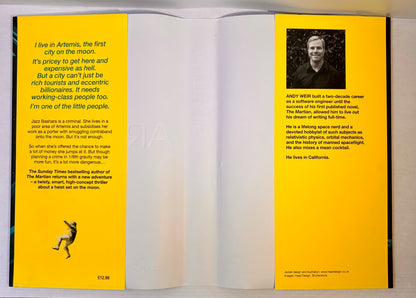 Artemis - Andy Weir - First Edition