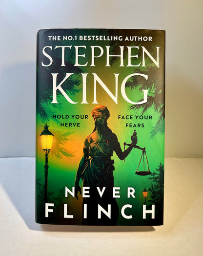 Never Flinch - Stephen King - First UK Edition