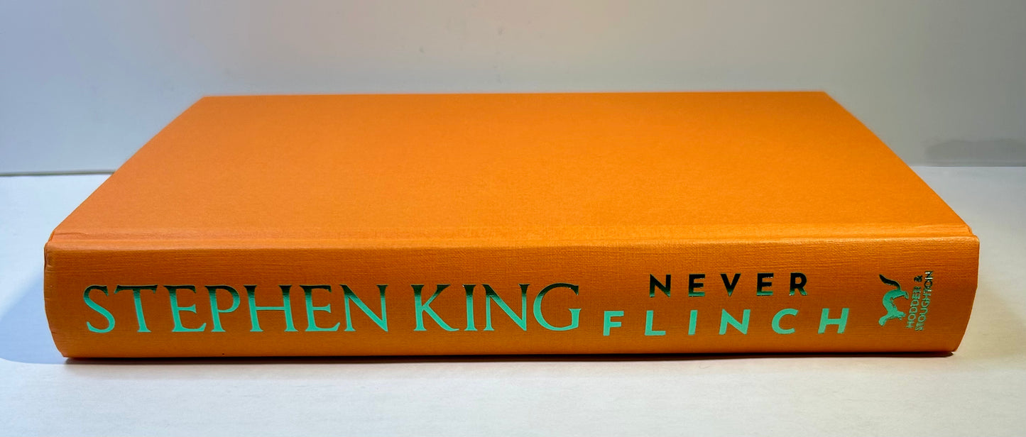 Never Flinch - Stephen King - First UK Edition