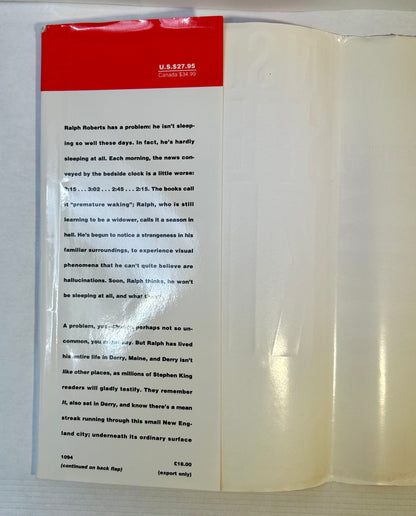 Insomnia - Stephen King - First US Edition