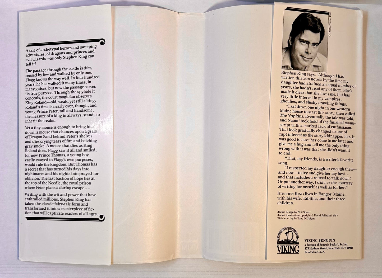 Eyes of the Dragon - Stephen King - First US Edition