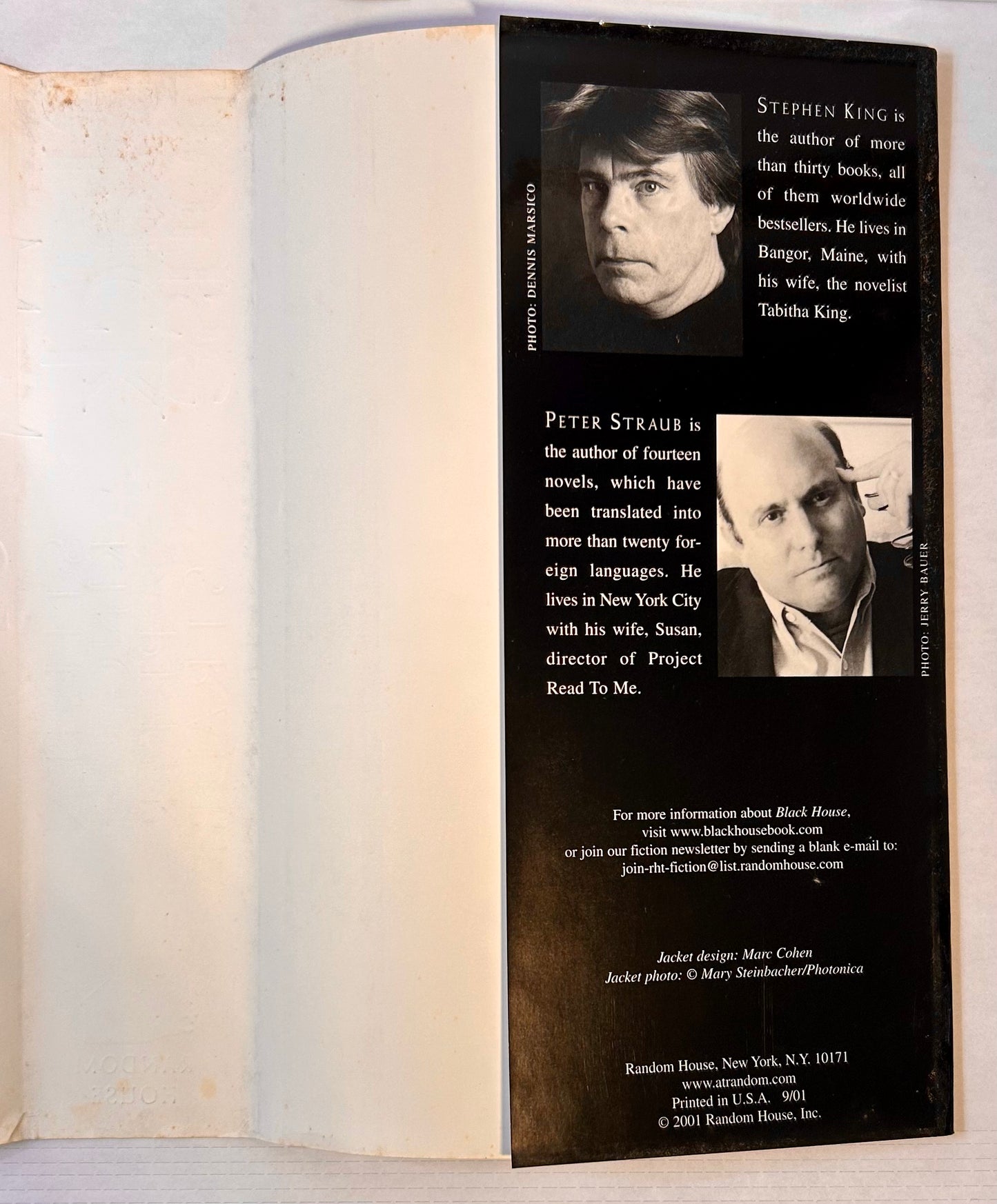 Black House - Stephen King & Peter Straub - First US Edition