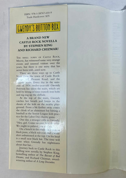 Gwendy's Button Box - Stephen King & Richard Chizmar - First US Edition