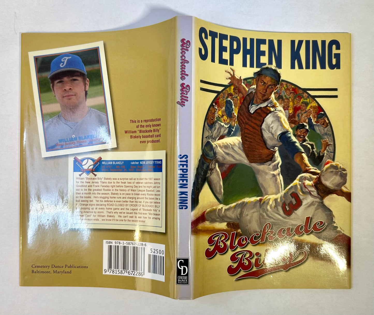 Blockade Billy - Stephen King - First US Edition (Cemetery Dance)