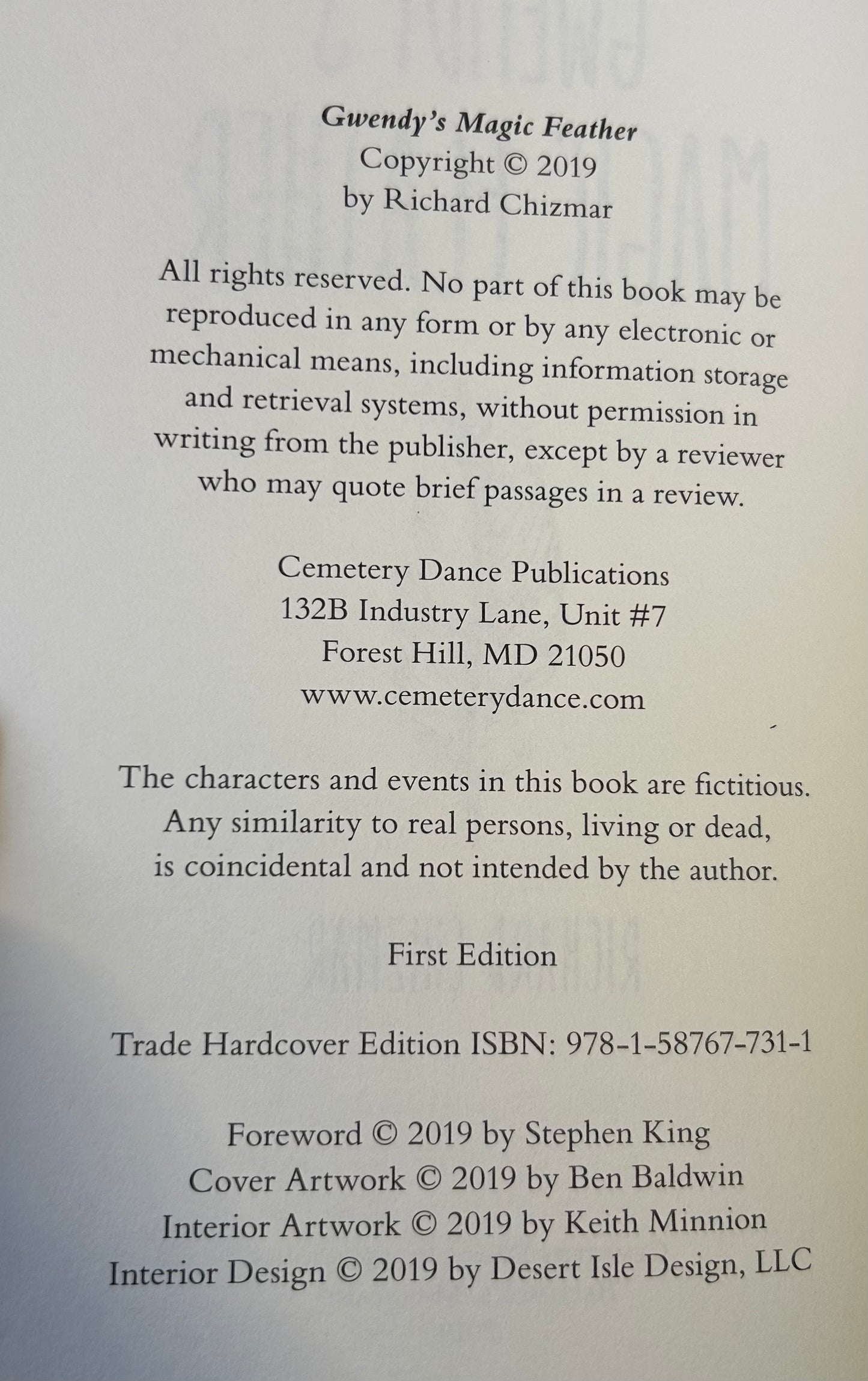 Gwendy Trilogy - Stephen King & Richard Chizmar