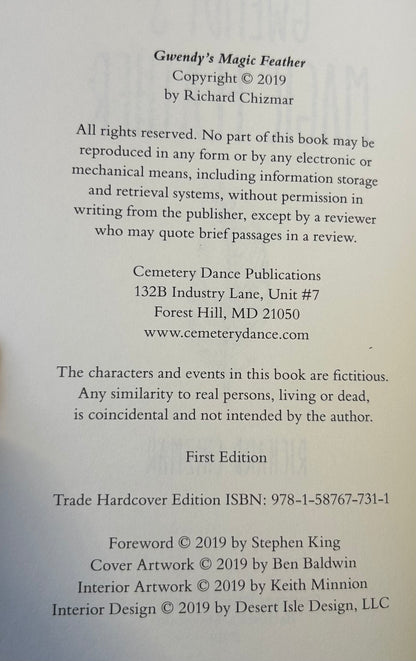 Gwendy Trilogy - Stephen King & Richard Chizmar