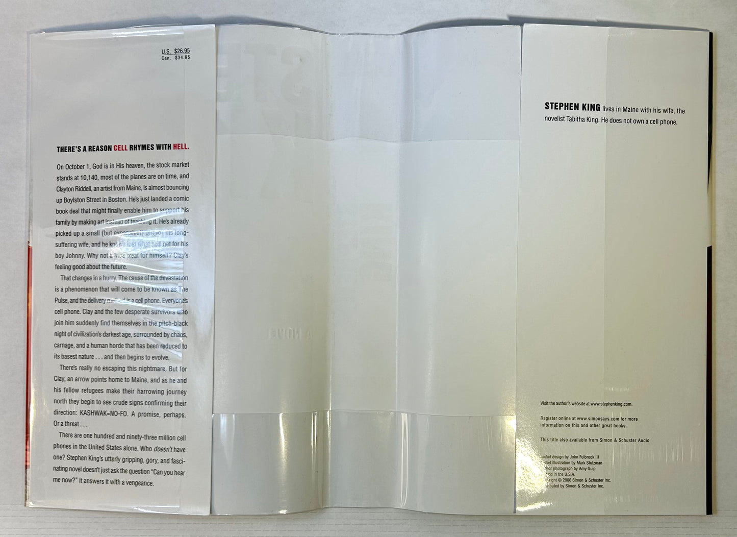 Cell - Stephen King - First US Edition