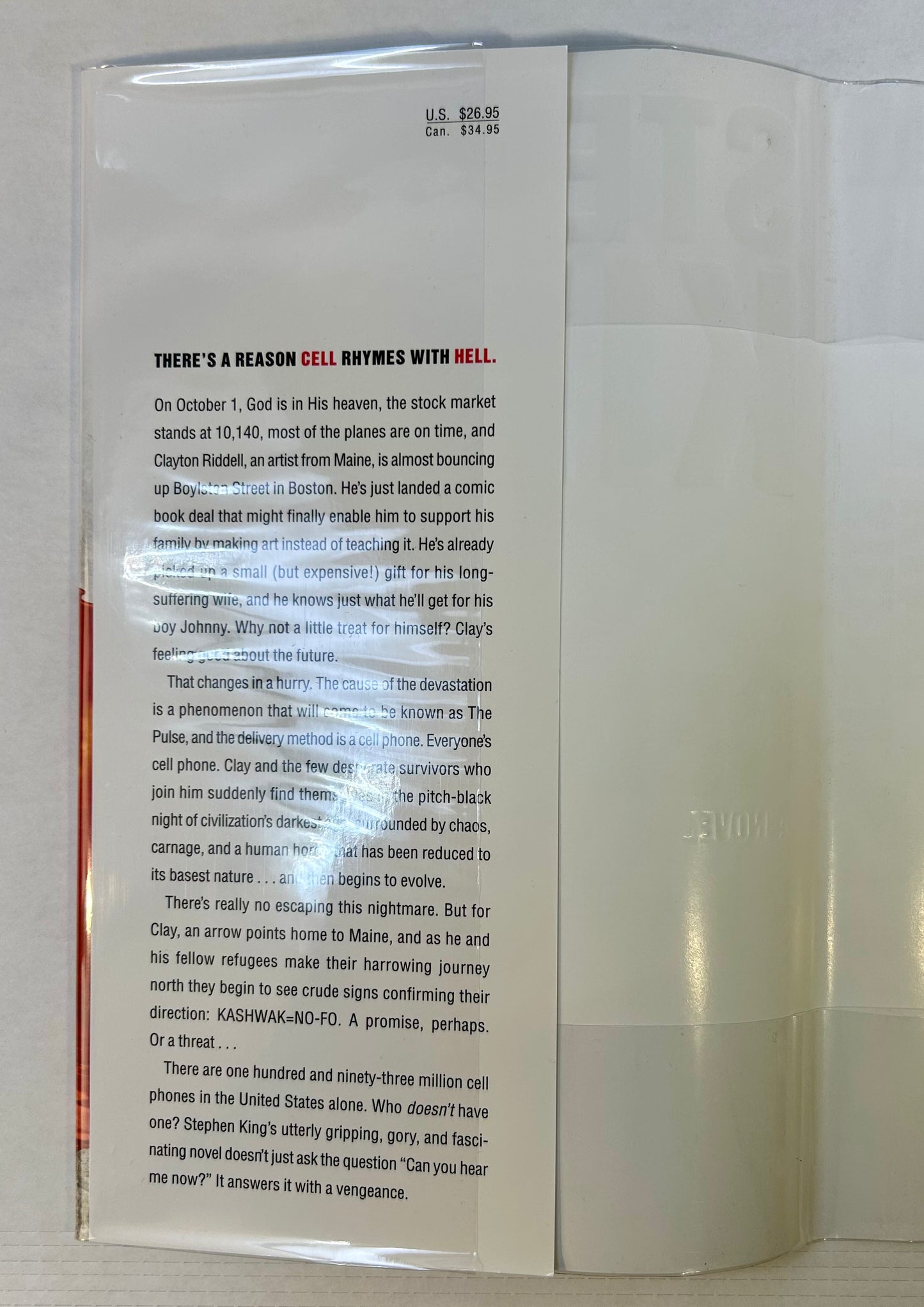 Cell - Stephen King - First US Edition