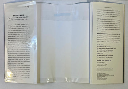 Dark Tower V - Wolves of the Calla - Stephen King - First US Edition