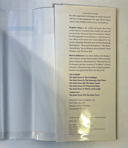 The Dark Tower VI - Song of Susannah - Stephen King - First US Edition