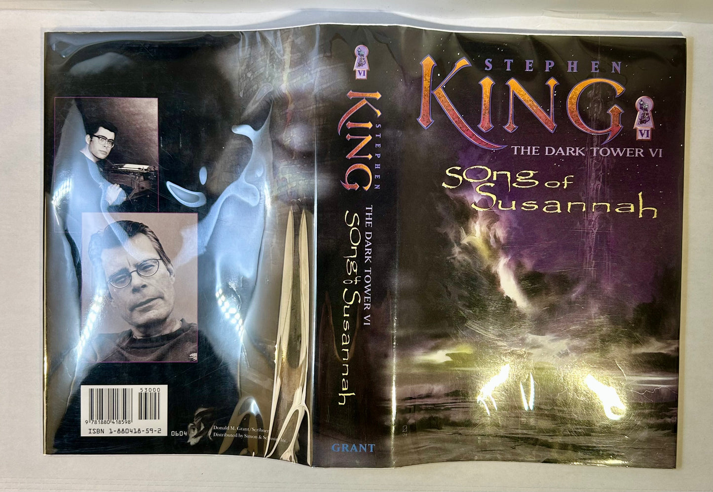 The Dark Tower VI - Song of Susannah - Stephen King - First US Edition