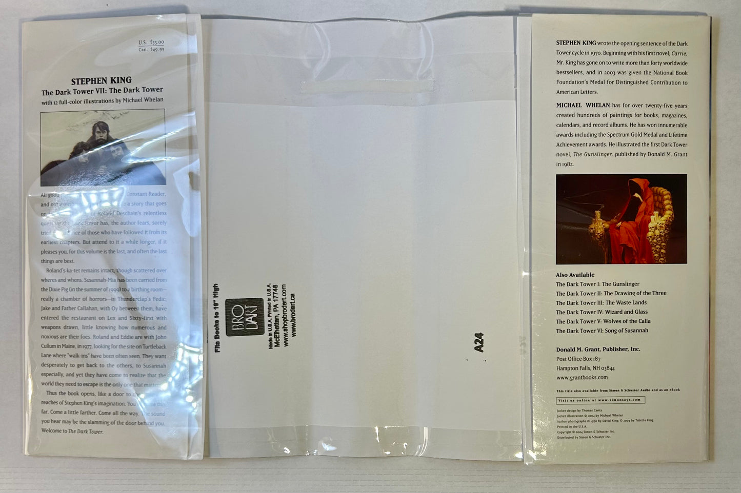 The Dark Tower VII - The Dark Tower - Stephen King - First US Edition