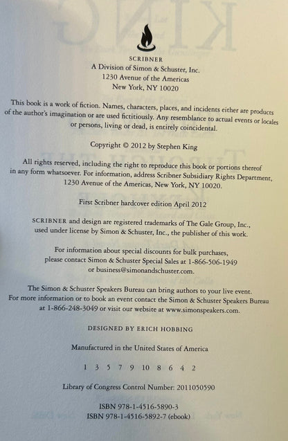 The Dark Tower - 4.5 - The Wind Through the Keyhole - Stephen King - First US Edition