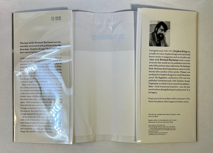 Blaze - Richard Bachman / Stephen King - First US Edition