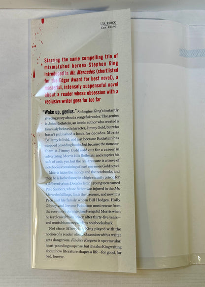 Finder's Keepers - Stephen King - First US Edition