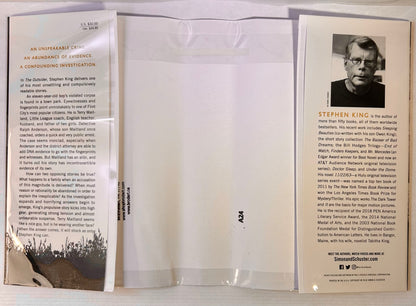 The Outsider - Stephen King - First US Edition