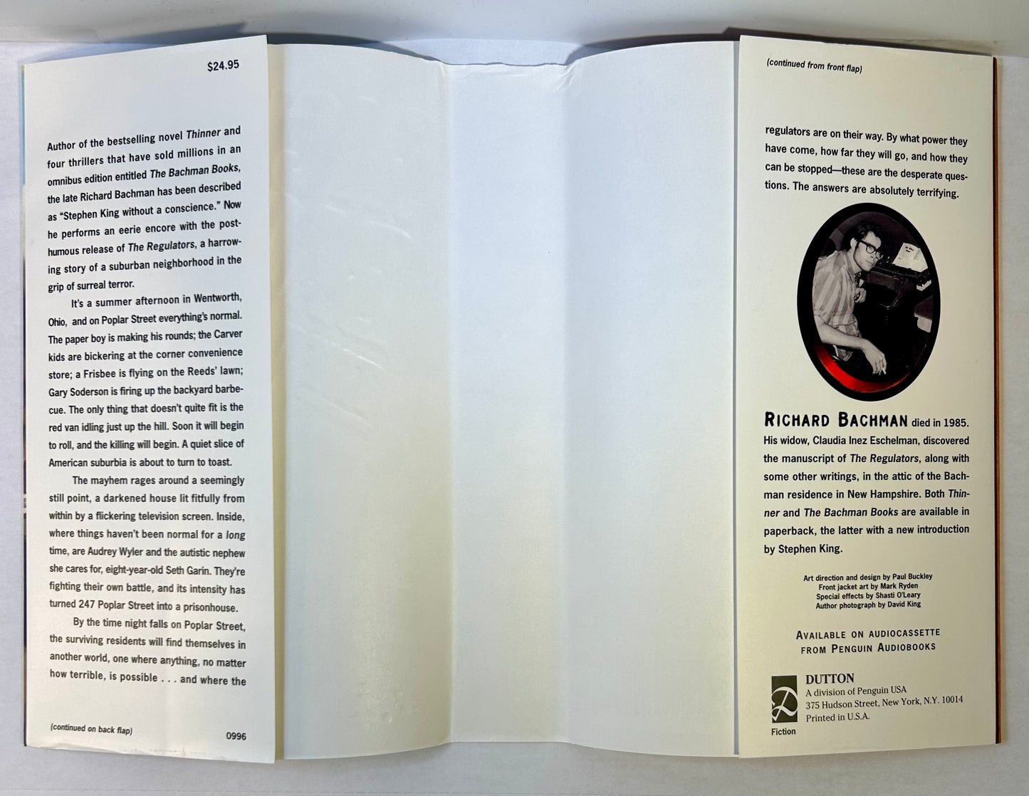 The Regulators - Richard Bachman/ Stephen King - First US Edition