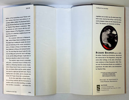 The Regulators - Richard Bachman/ Stephen King - First US Edition