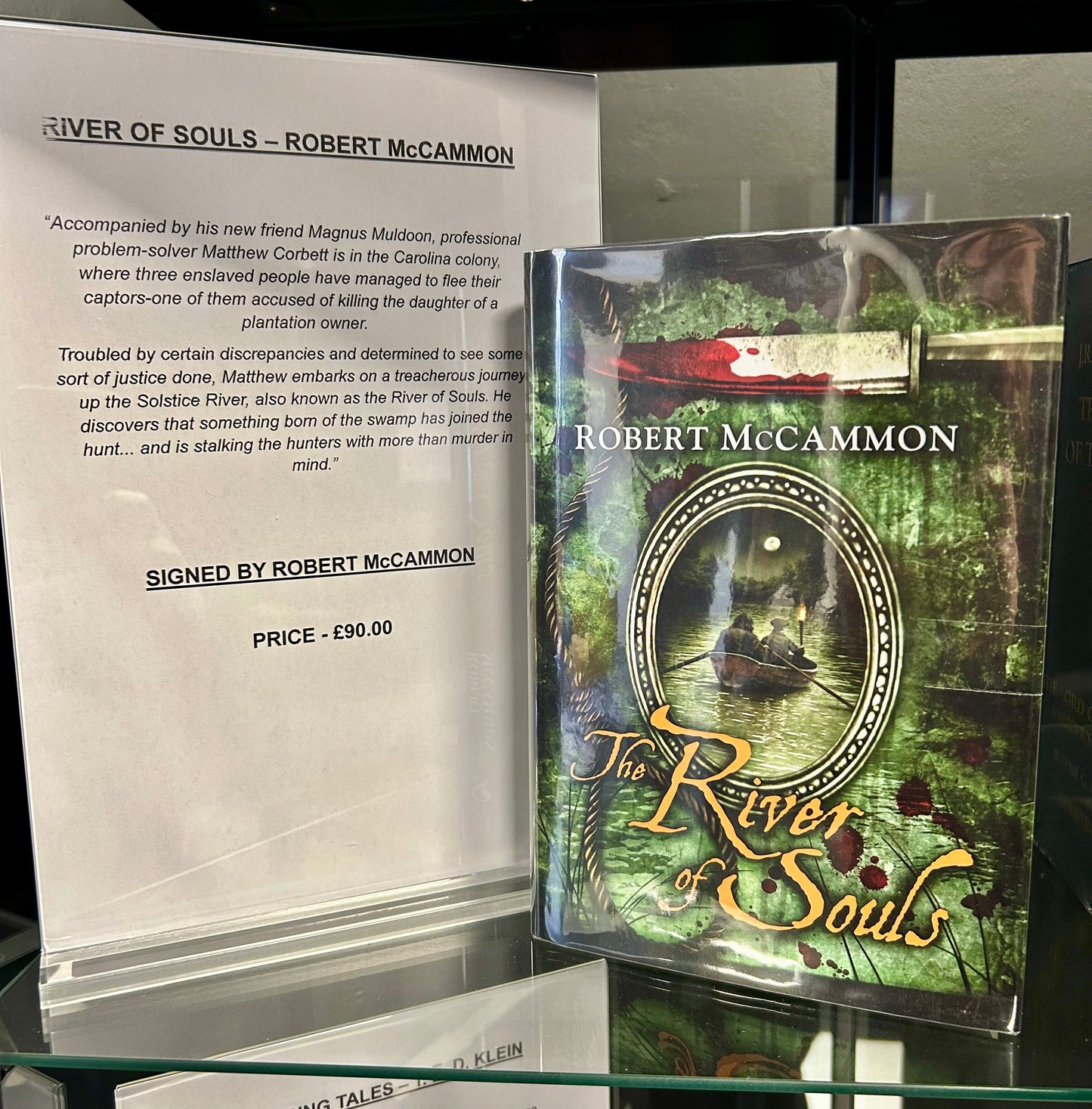 The River of Souls - Robert McCammon (SIGNED by Robert McCammon)