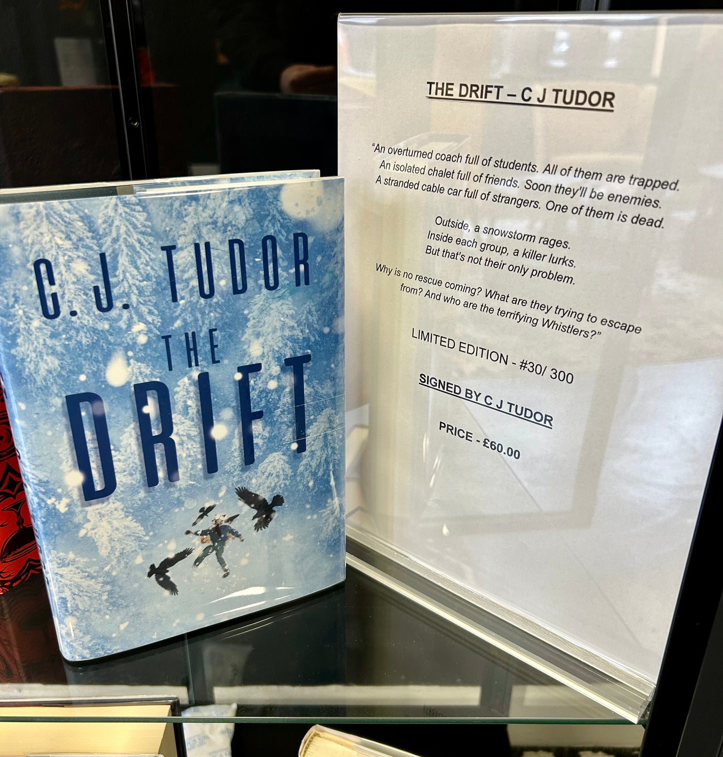 The Drift - C J Tudor (SIGNED by C J Tudor)