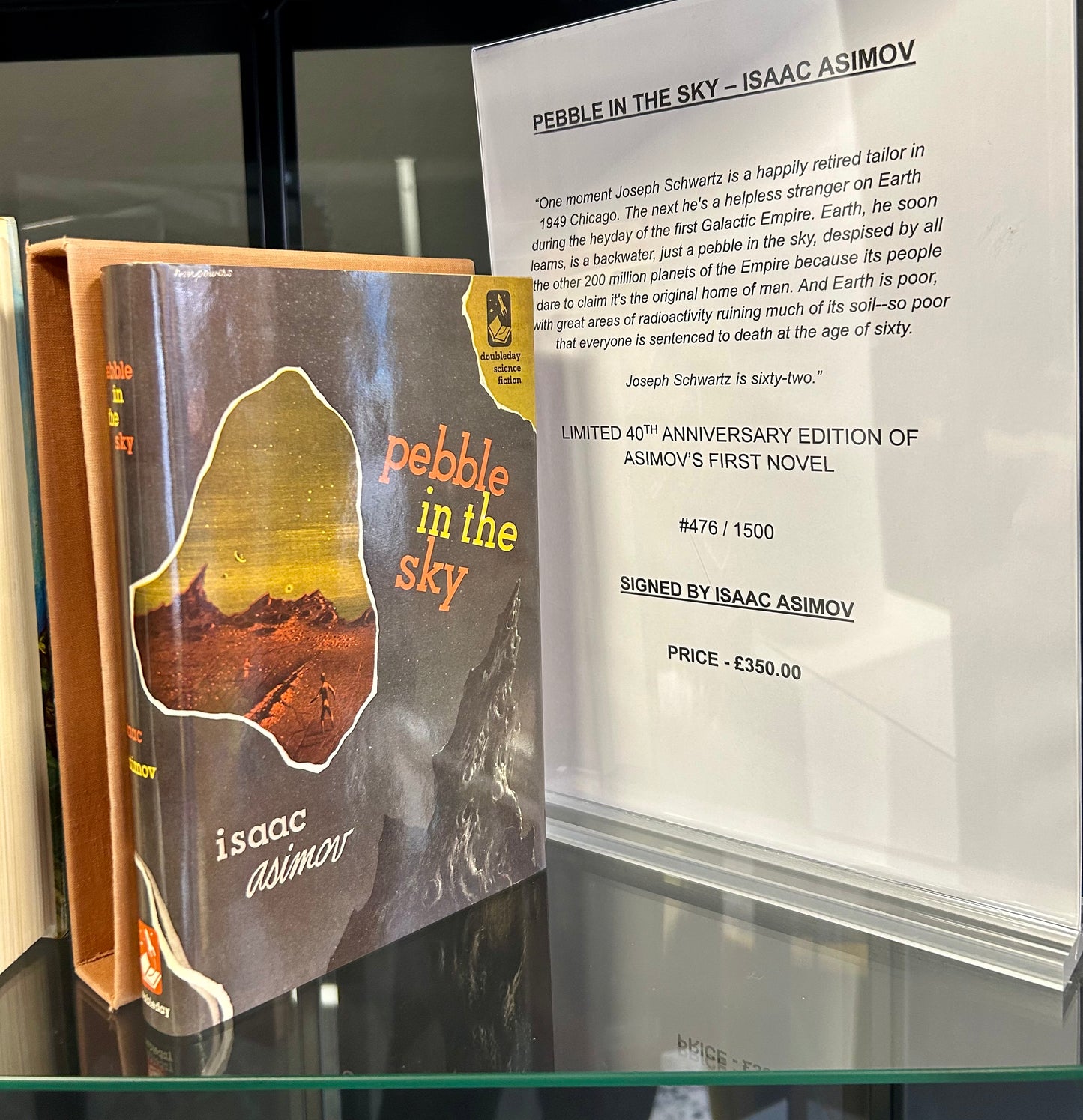 Pebble in the Sky - Isaac Asimov (Signed by Isaac Asimov)
