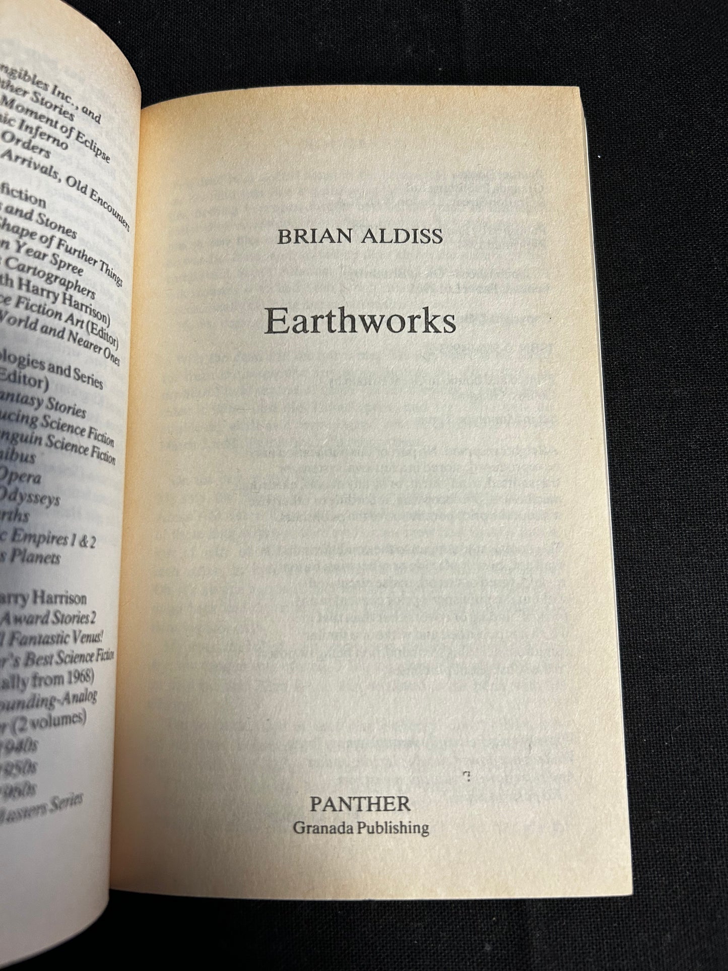 Earthworks - Brian Aldiss