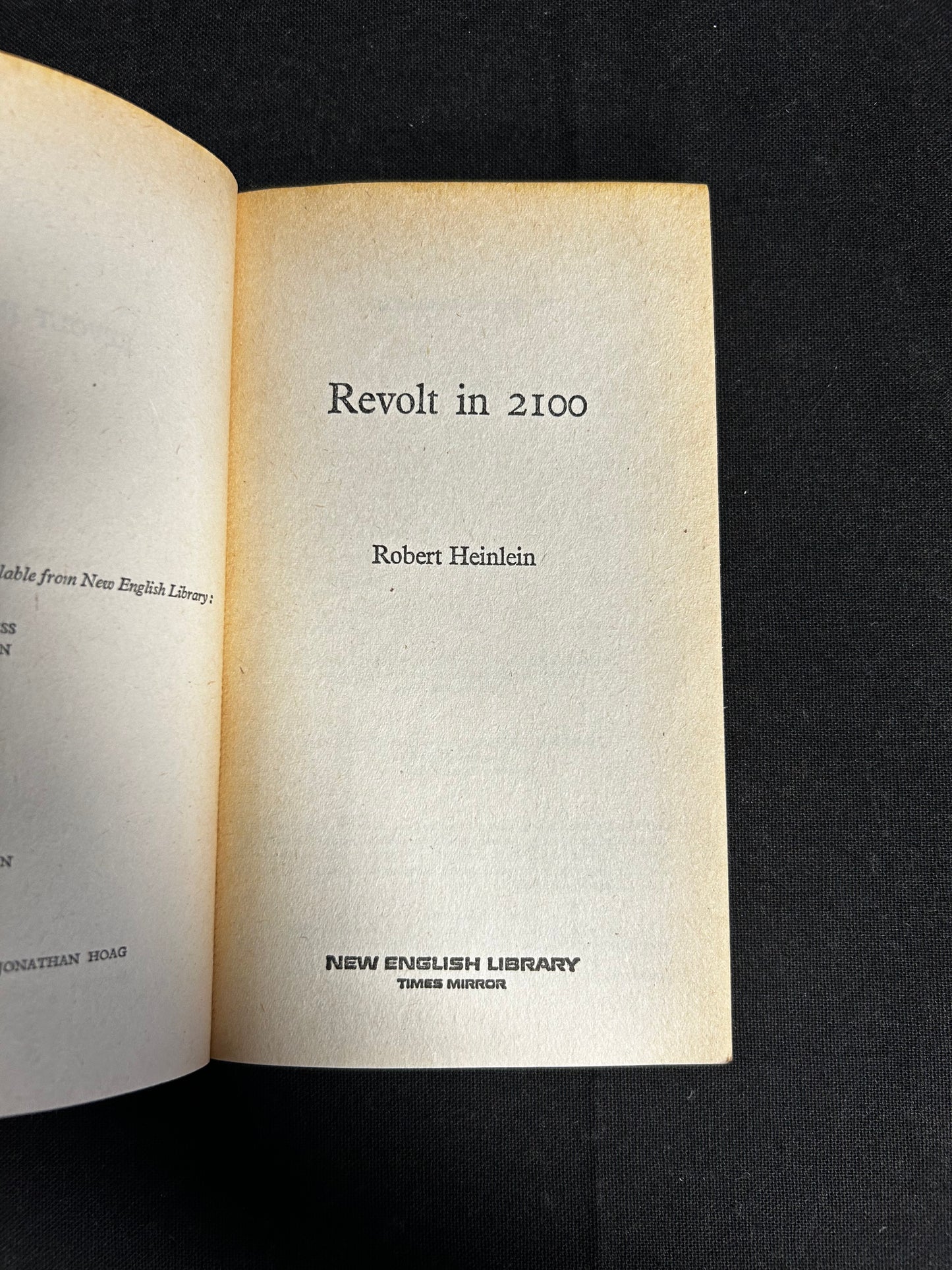Revolt in 2100 - Robert A Heinlein