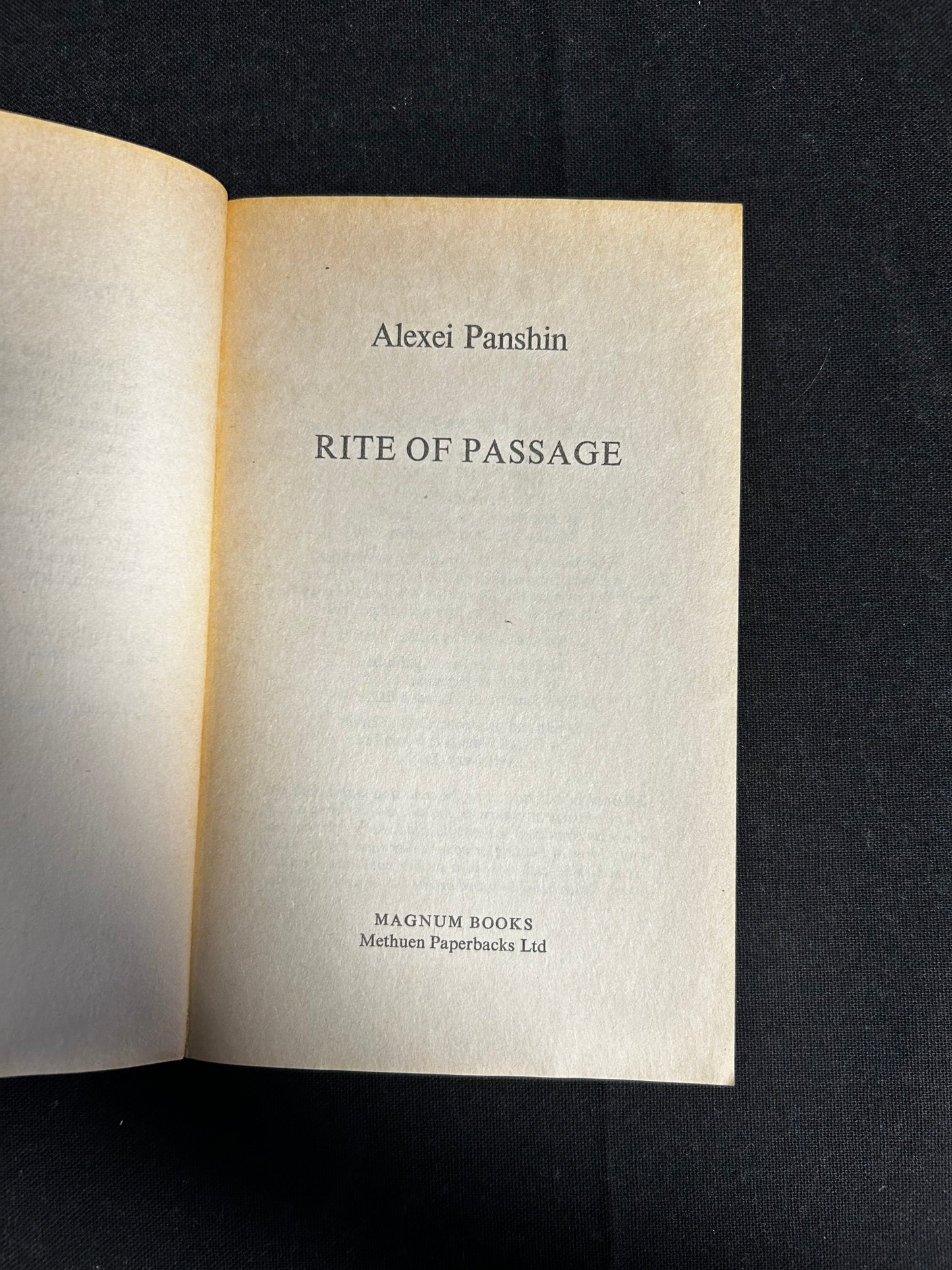 Rite of Passage - Alexei Panshin