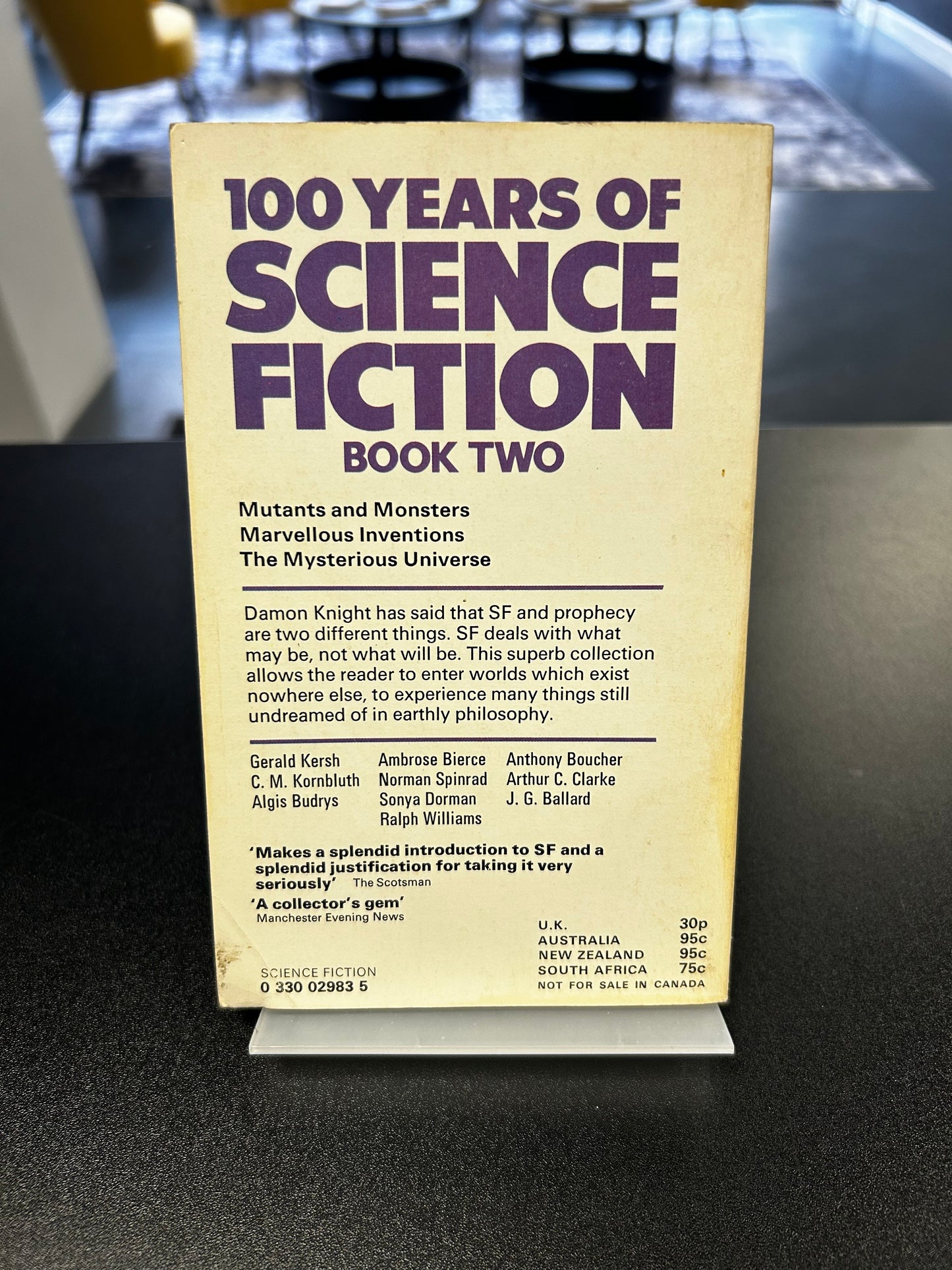 100 Years of Science Fiction - Book 2 - Edited by Damon Knight