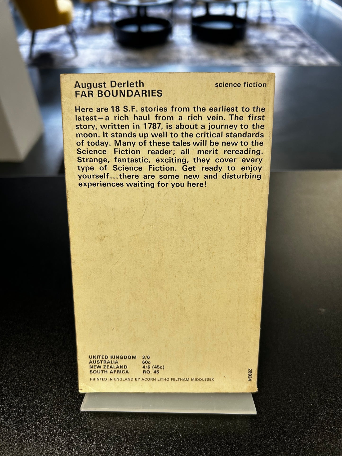 Far Boundaries - Edited by August Derleth
