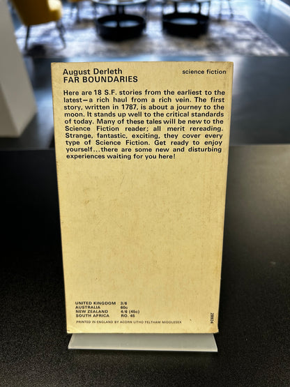 Far Boundaries - Edited by August Derleth