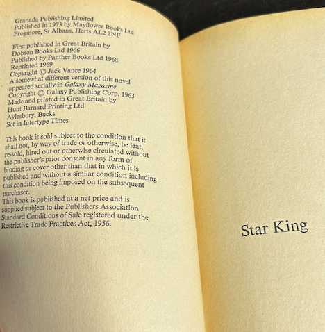 Star King - Jack Vance